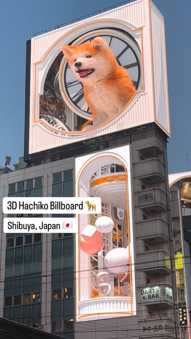 Shibuya's Iconic Crossing and Hachiko Statue
