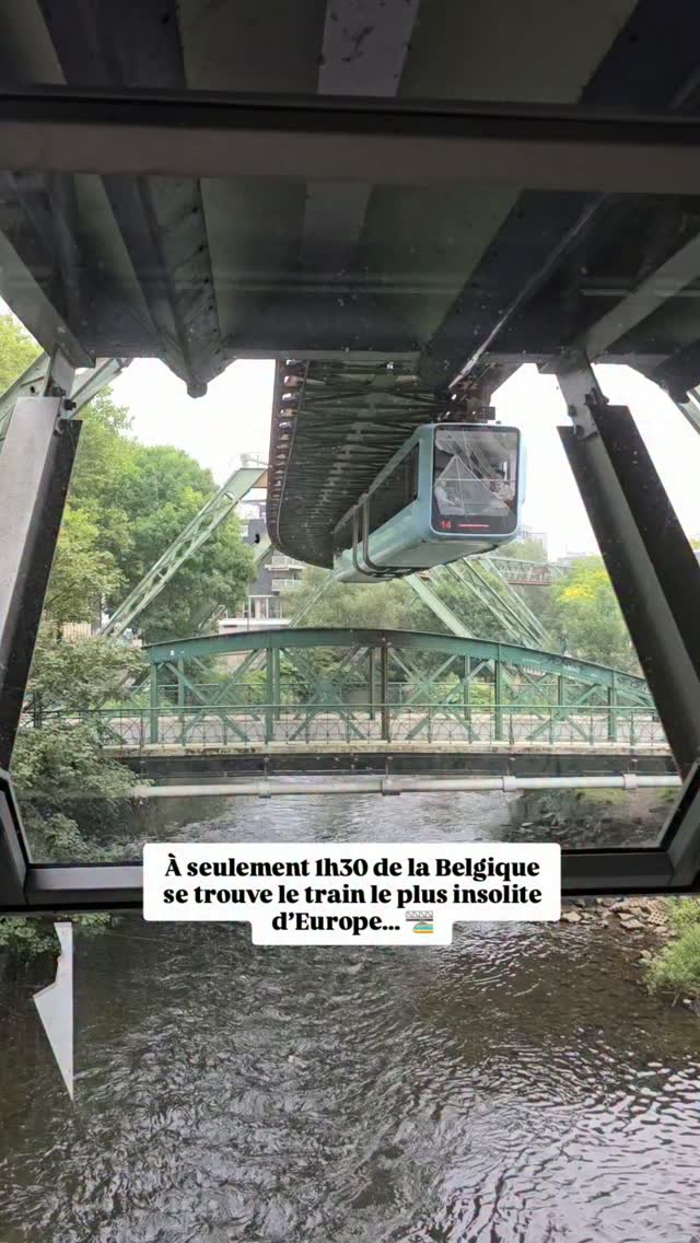 Germany's Historic Suspended Railway