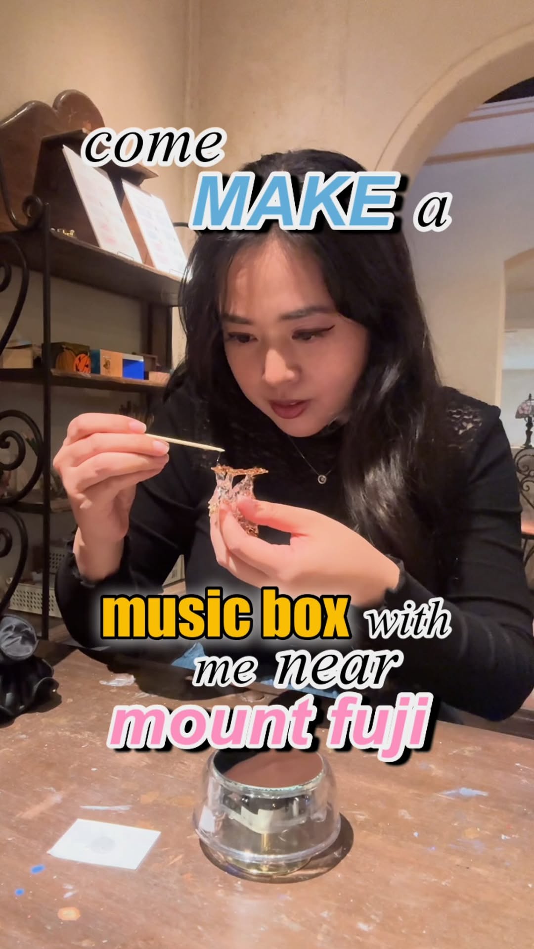Fuji Area Music Box Making and Lake Views