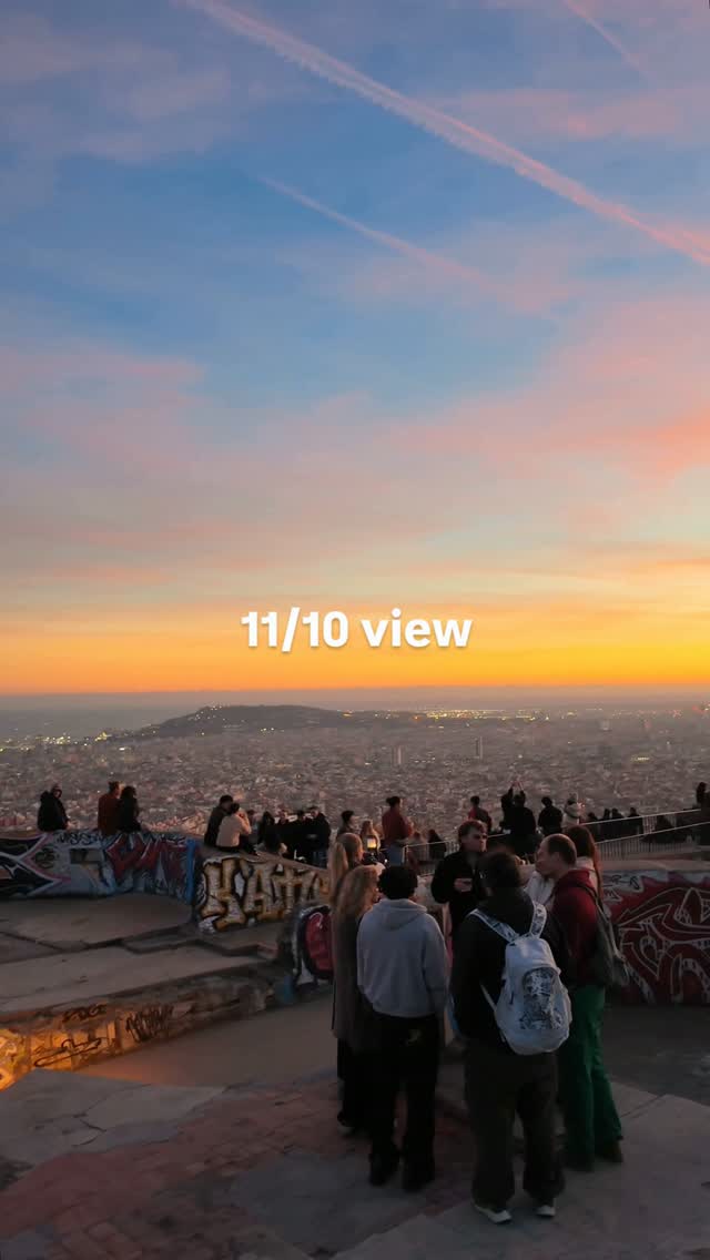 Barcelona's Free Bunkers Del Carmel Offers City Views
