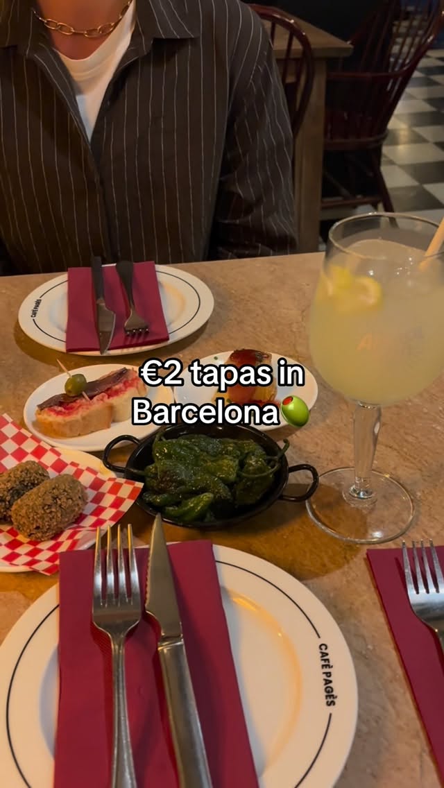 Affordable Tapas Hot Spot In Barcelona