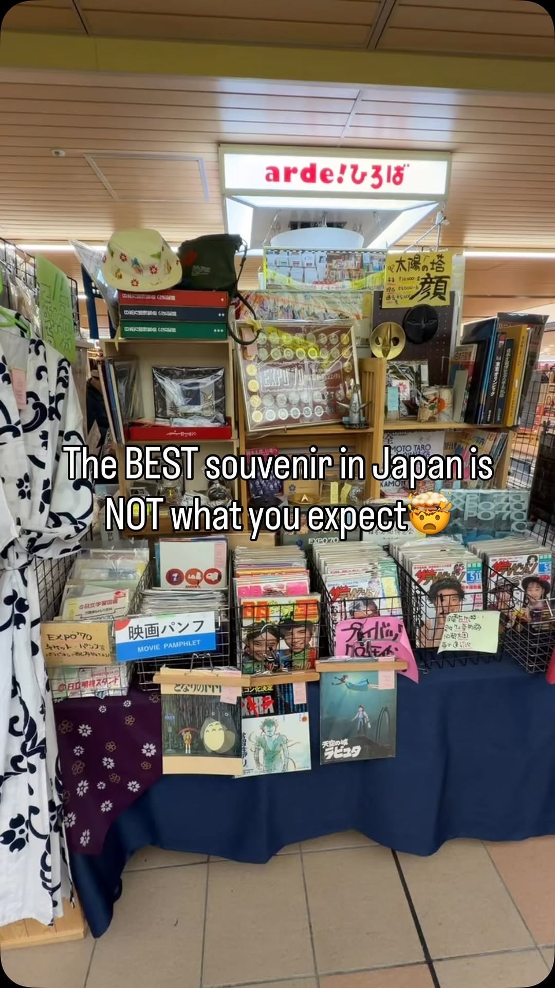 Vintage Shop at Shin-Osaka Station