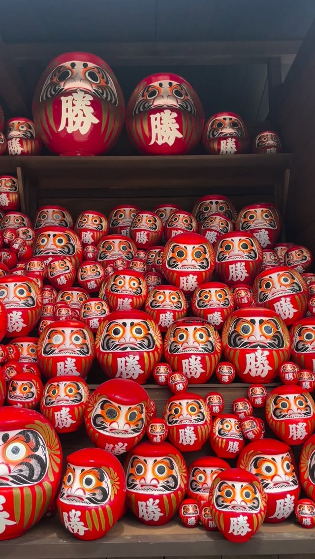 Katsuo-ji Temple's Daruma Dolls