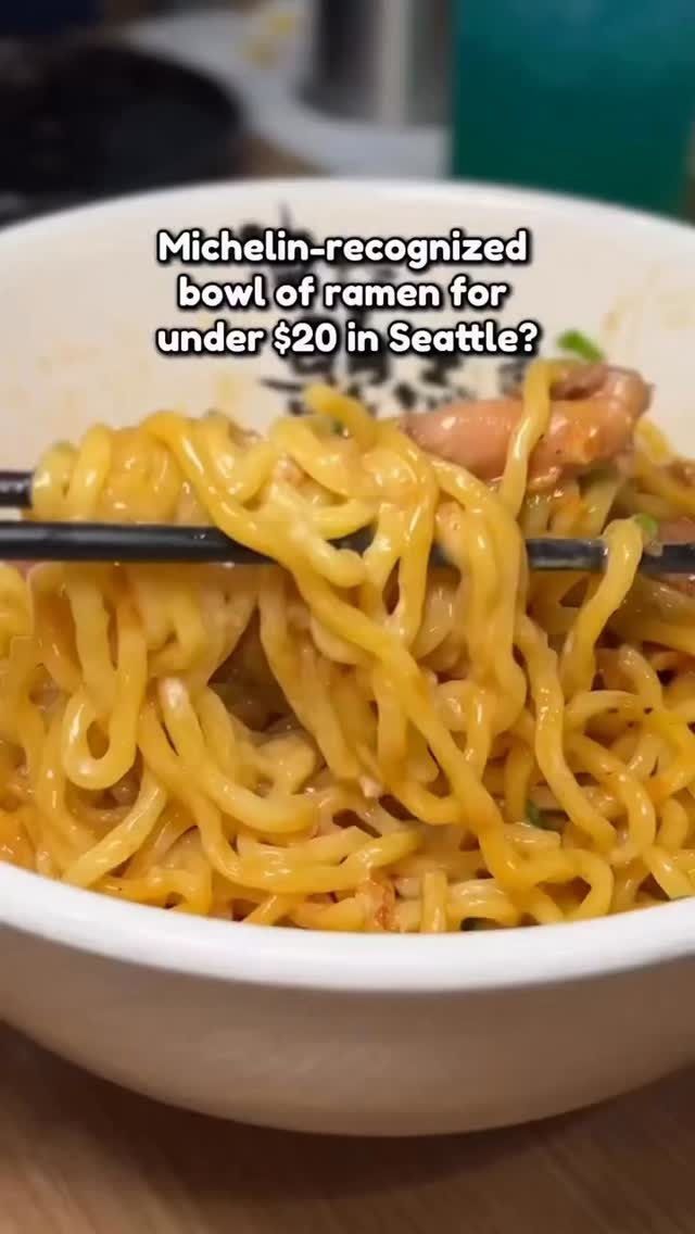 Seattle's Kajiken Offers Brothless Abura Soba Ramen