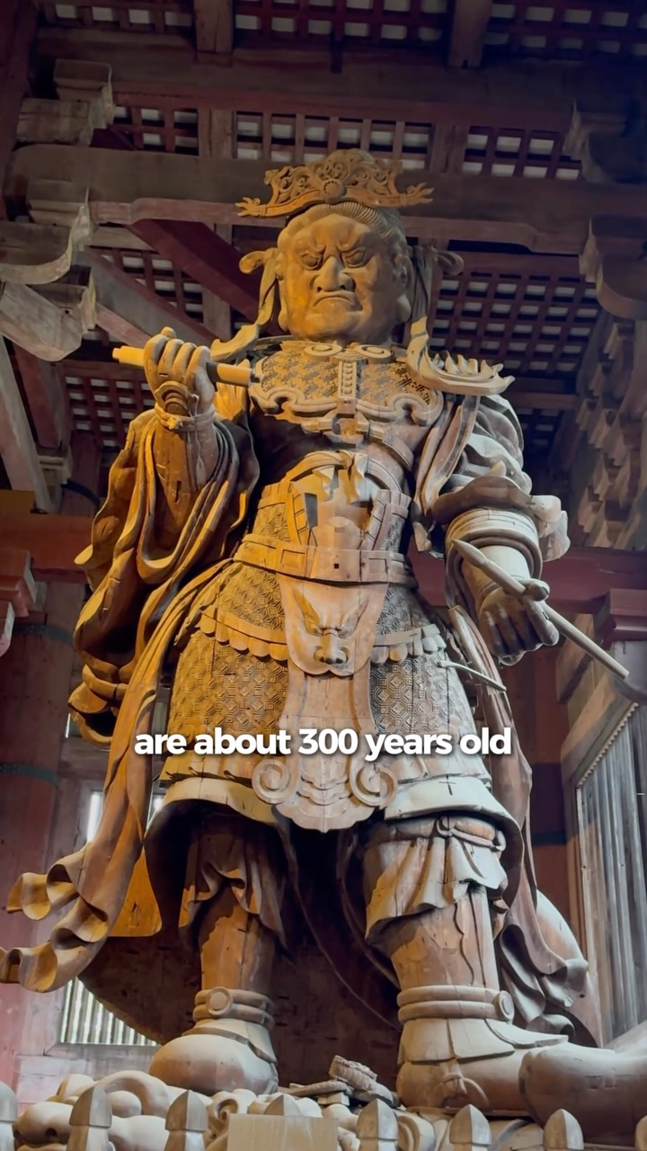 Tōdai-ji Temple's Giant Buddha Guardians