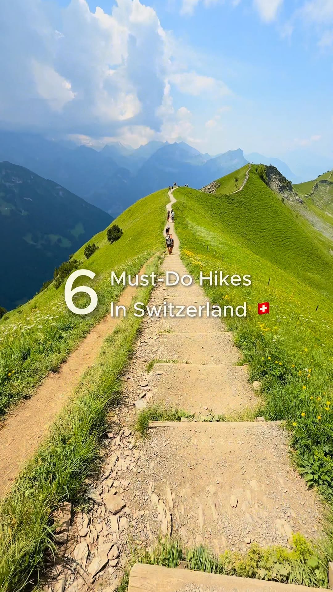 Four Swiss Hikes With Stunning Mountain Views