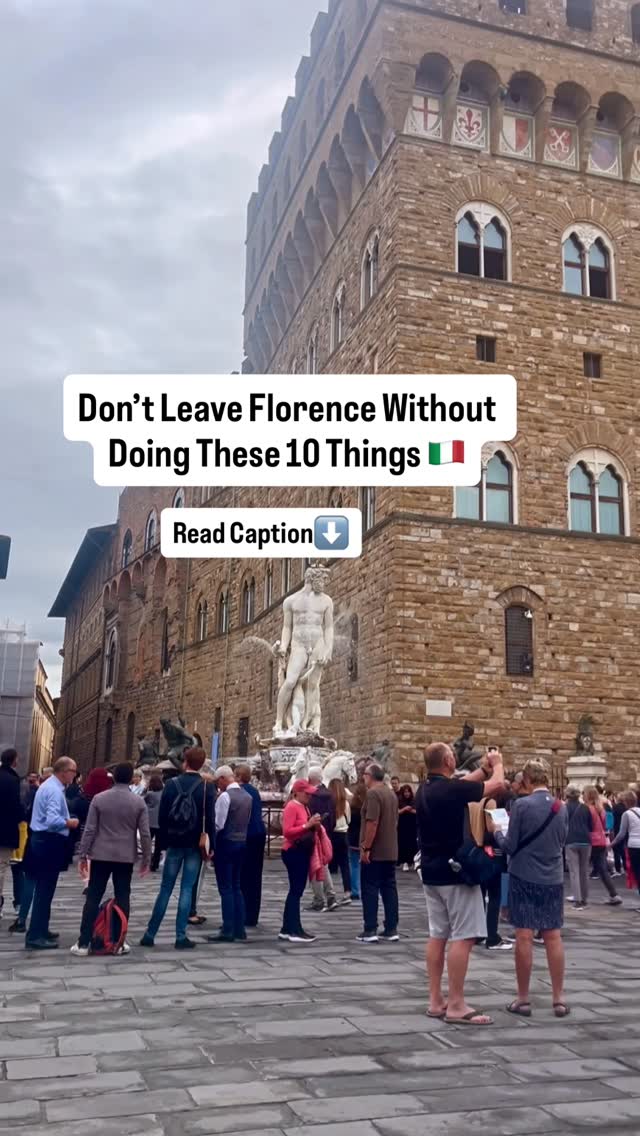Florence's Iconic Landmarks And Artistic Treasures