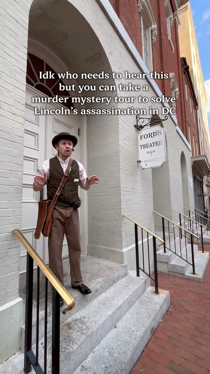 Ford's Theatre Hosts Lincoln Assassination Conspiracy Tour