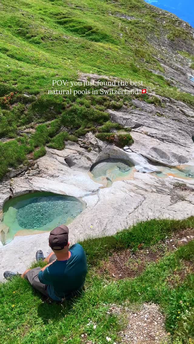 Swiss Glacial Mills And Natural Pools