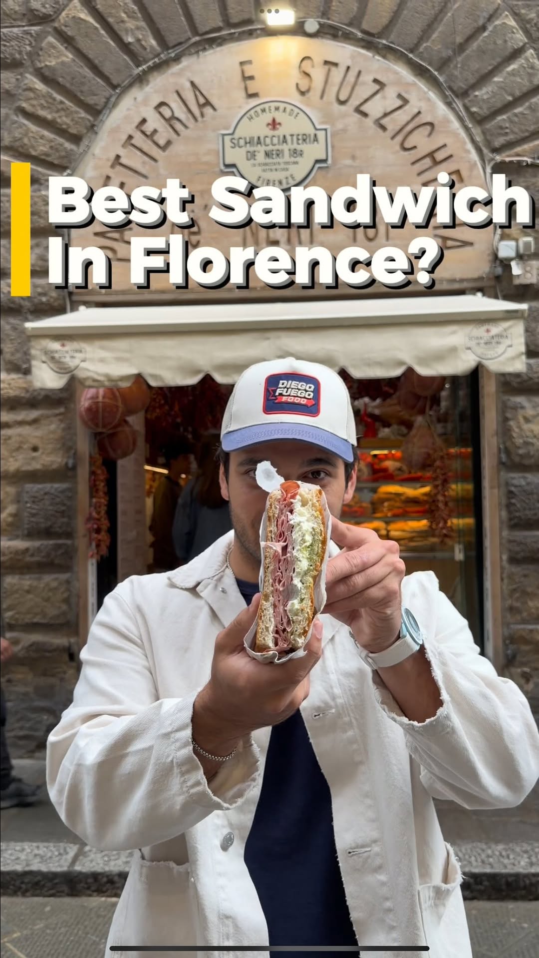Florence Schiacciata Spot Praised for Golosona Sandwich
