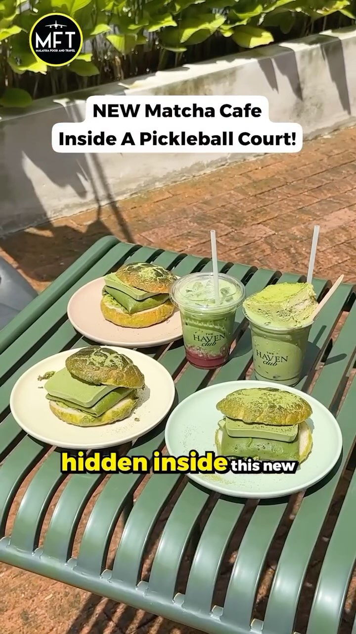 Matcha Cafe Inside Pickleball Court