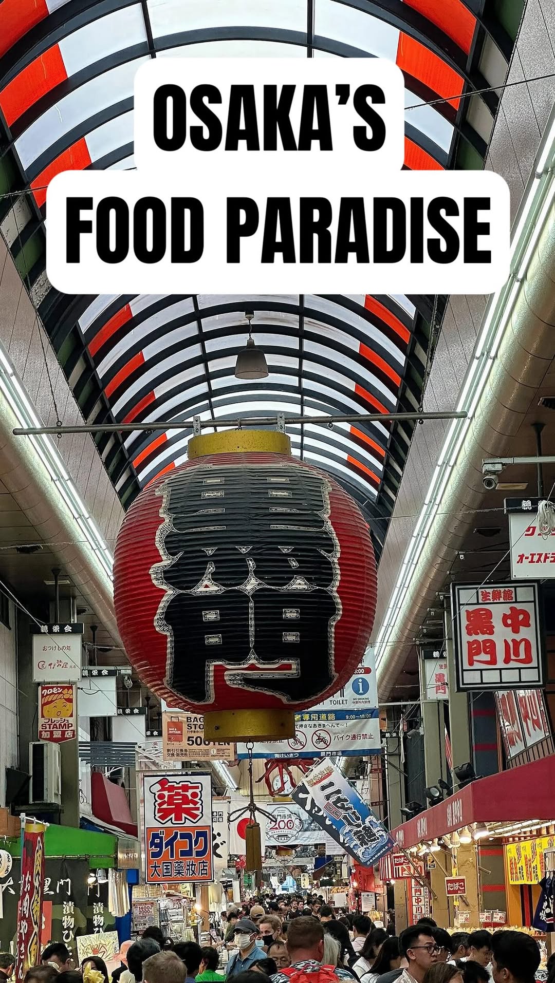 Discover Osaka's Top Food at Kuromon Market