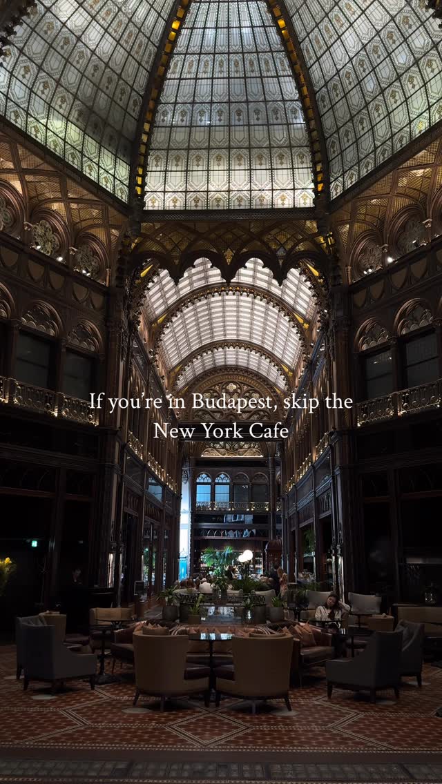 Grand Cafes of Budapest and New York
