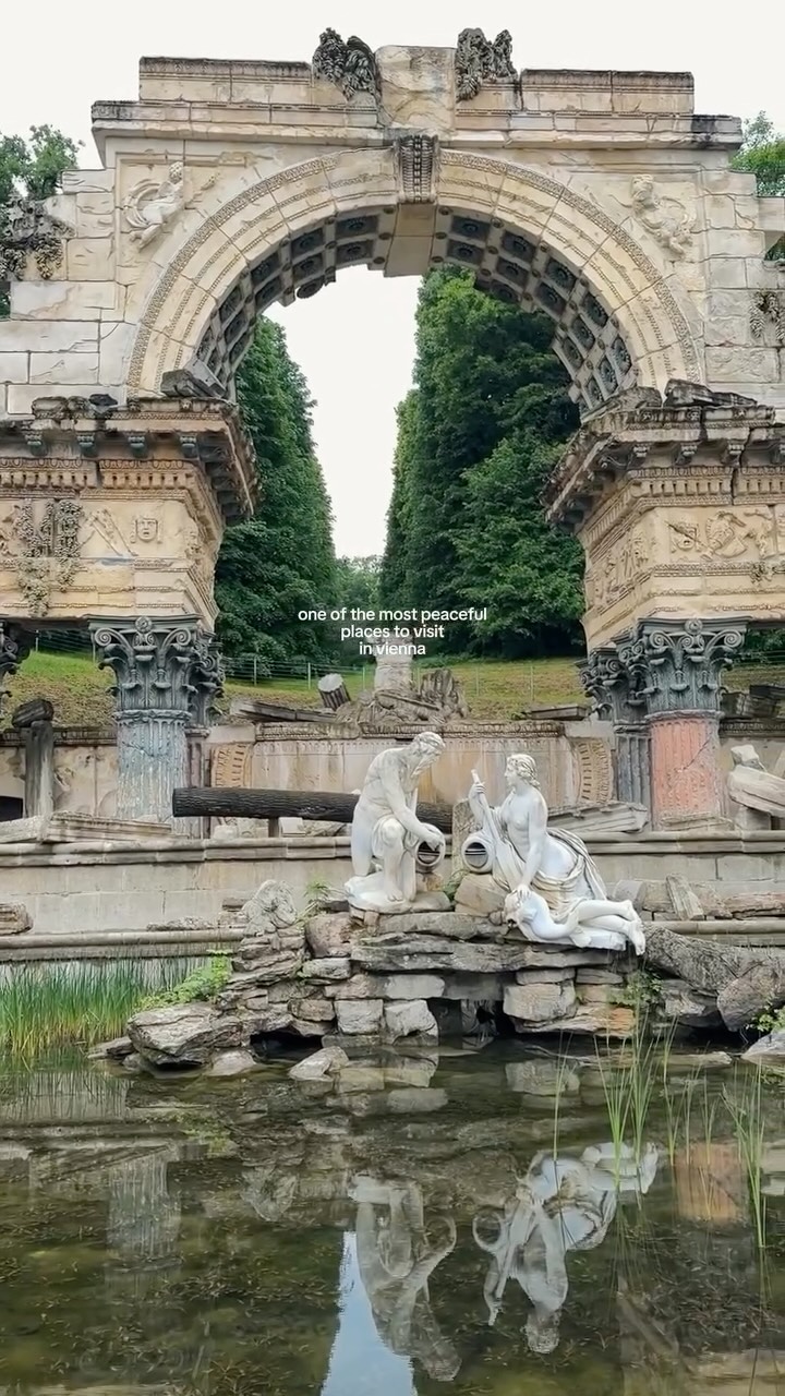 Schönbrunn Palace Park's Roman Ruin Oasis