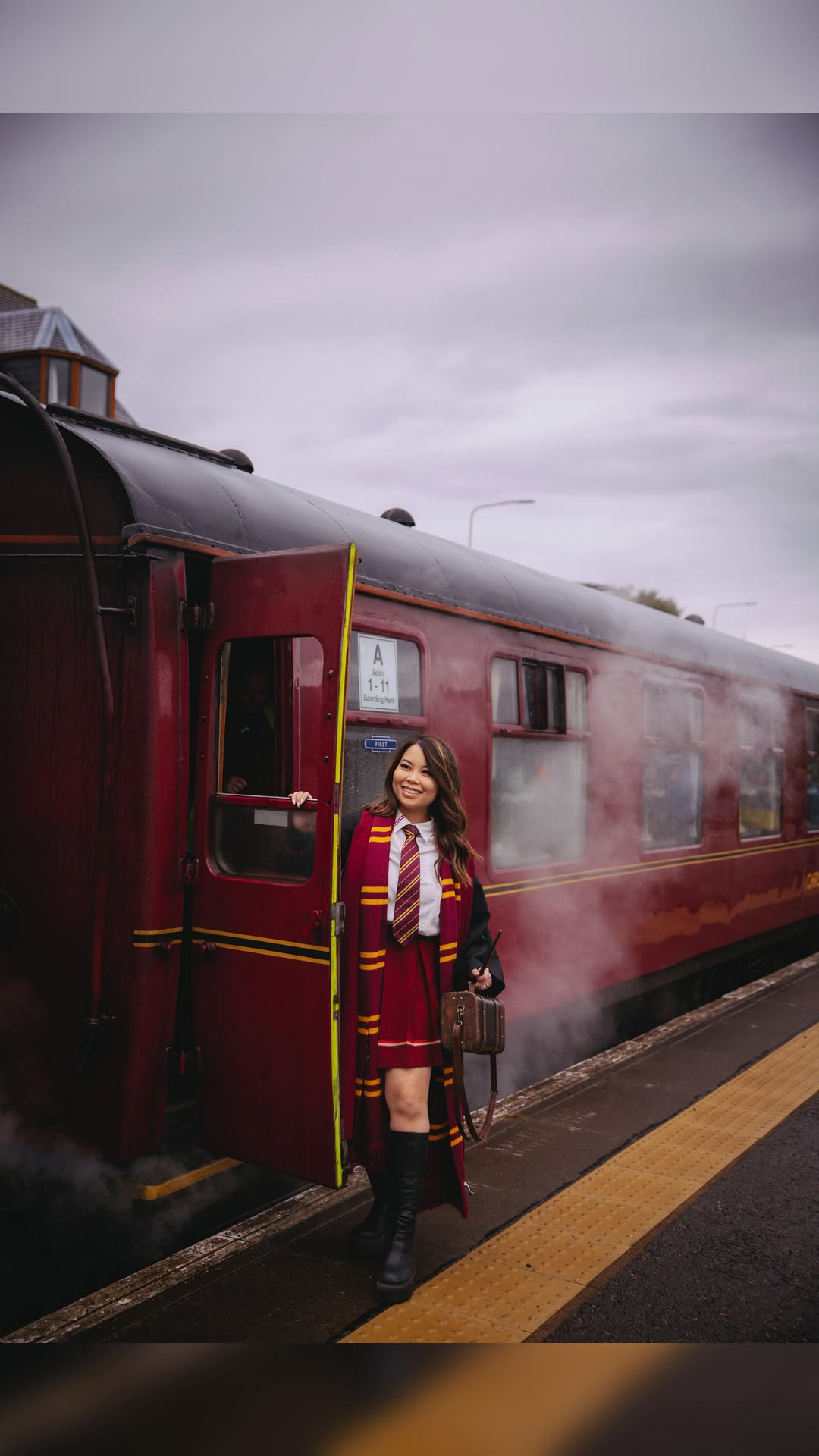 Iconic Scottish Highlands Train Journey