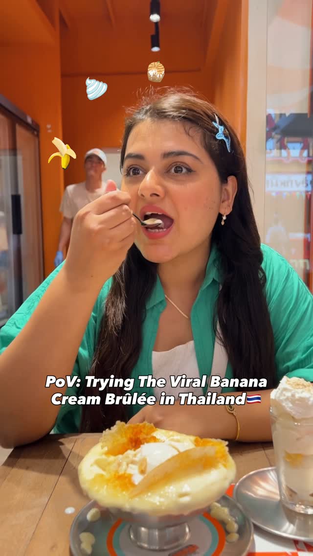 Viral Thai Desserts: Ice Cream Samosorn