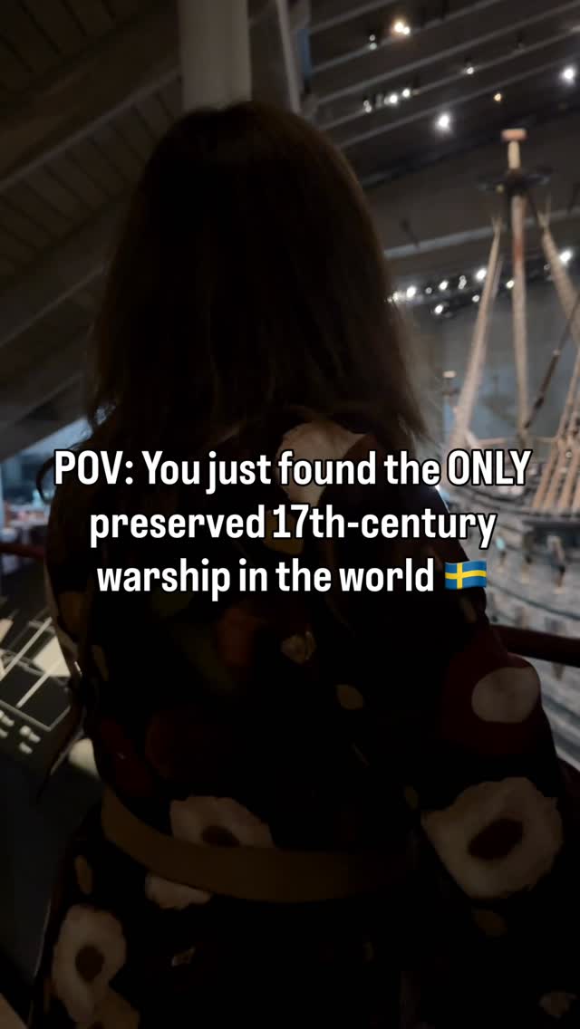 Vasa Museum Showcases Intact 17th-Century Warship