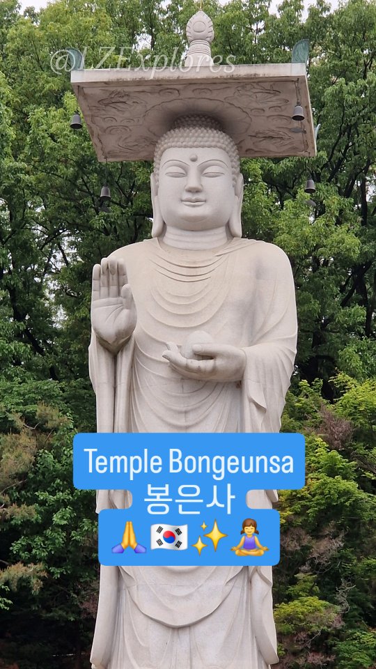 Temple and Mall Near Seoul Subway