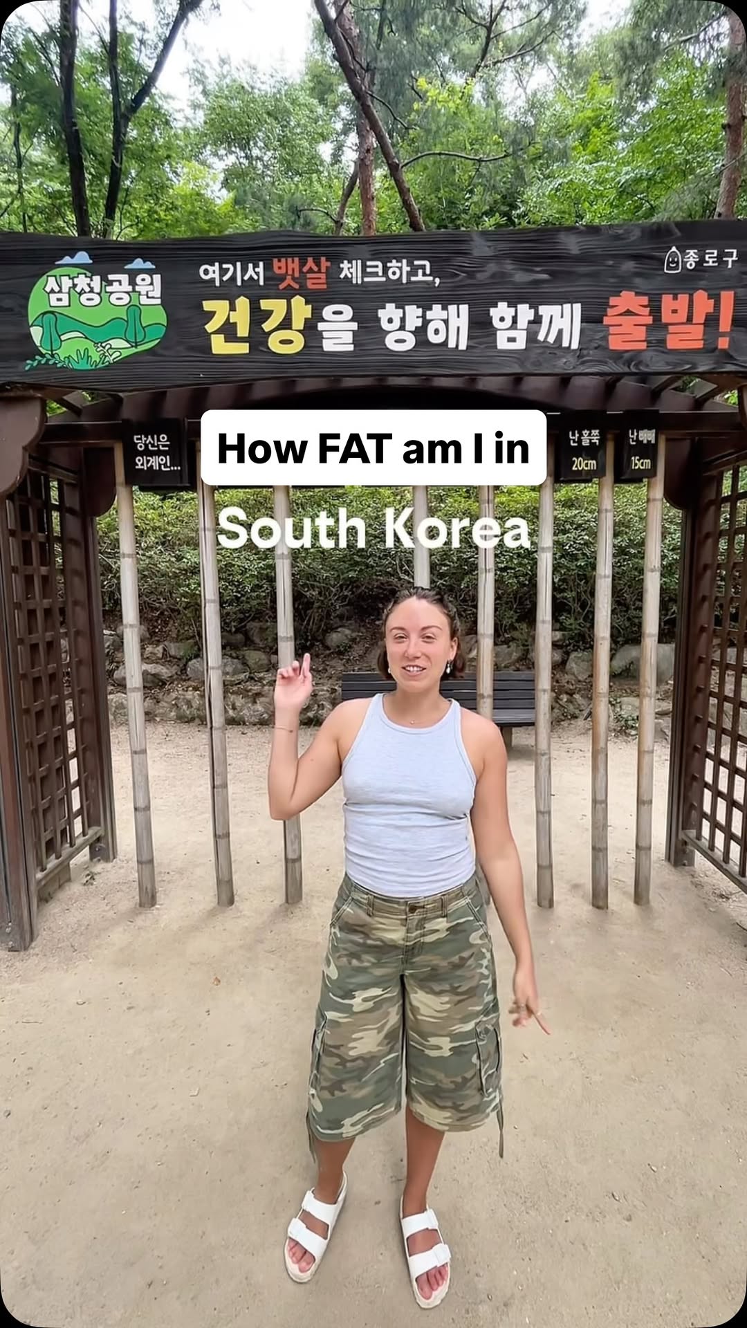 Unique Outdoor Gyms Found in Samcheong Park