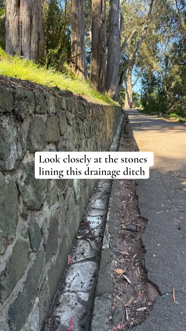 Historic San Francisco Park's Secret Headstone Drainage
