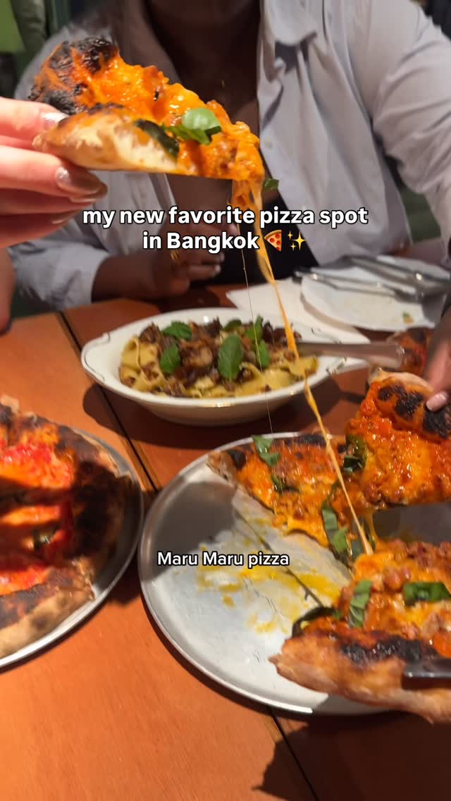 Maru Maru Pizza Review: Bangkok's Italian Delights
