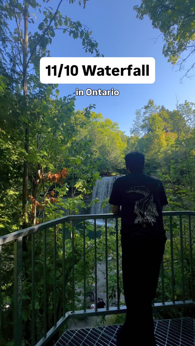 Manitoulin Island's Bridal Veil Falls