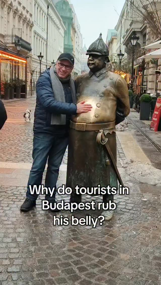 Budapest's Lucky Policeman and St. Stephen's Basilica