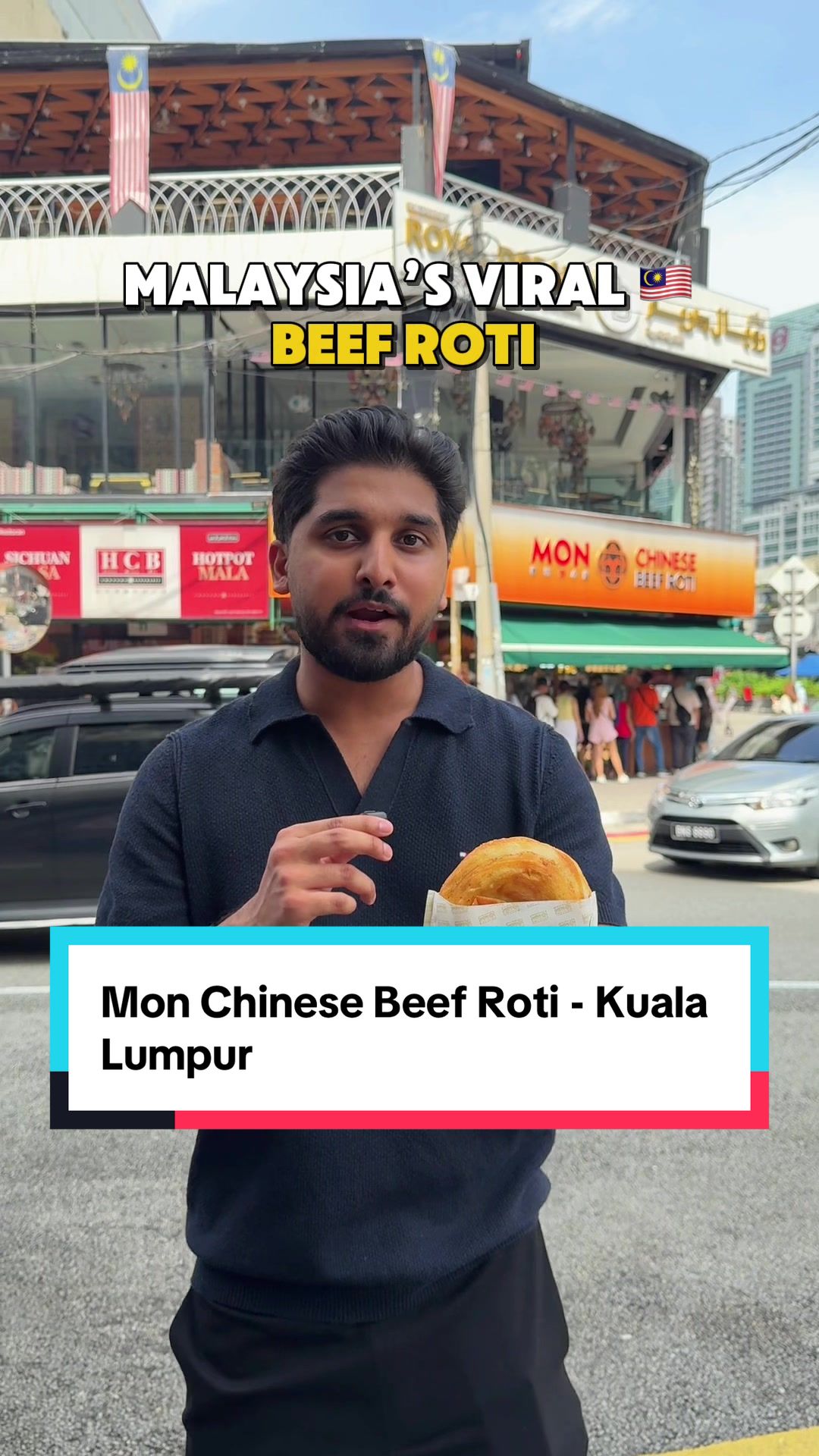 Malaysian Beef Roti: A Viral Kuala Lumpur Snack