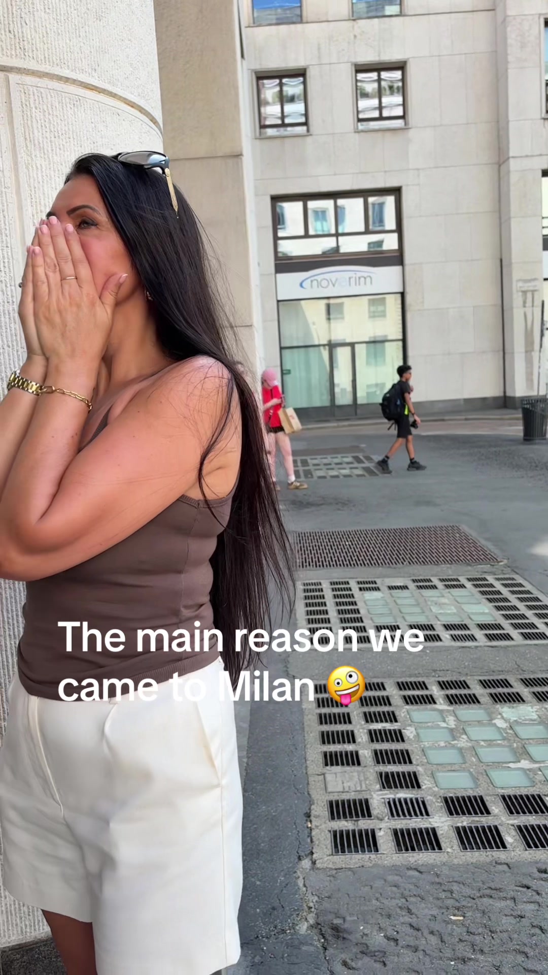 Milan Stock Exchange and LOVE Sculpture
