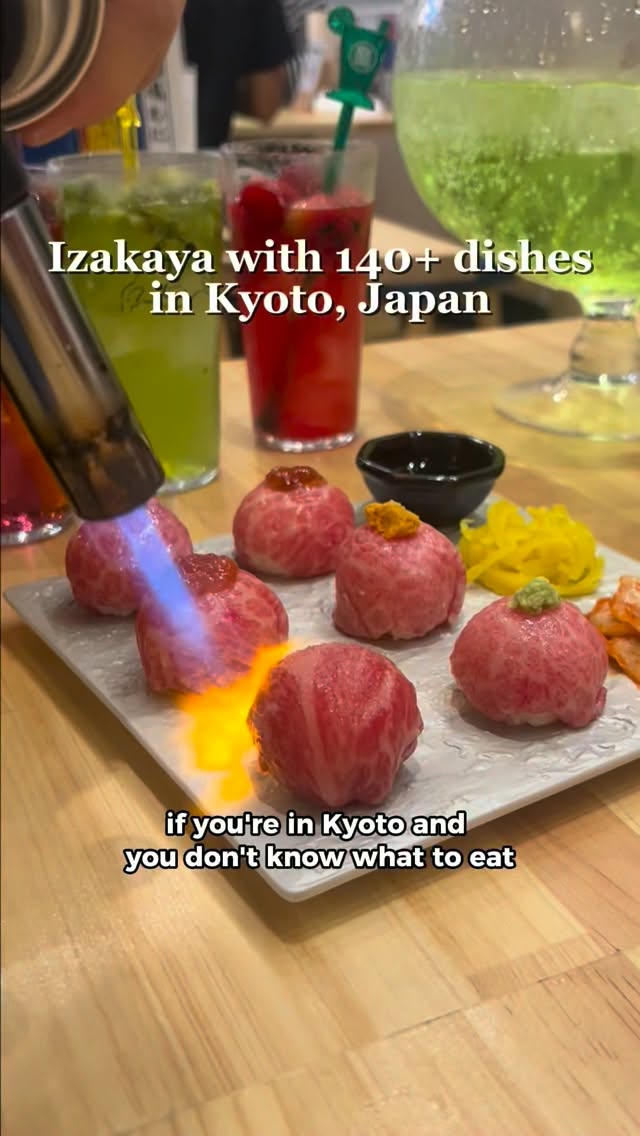 Kyoto Izakaya Offers Diverse Japanese Delicacies