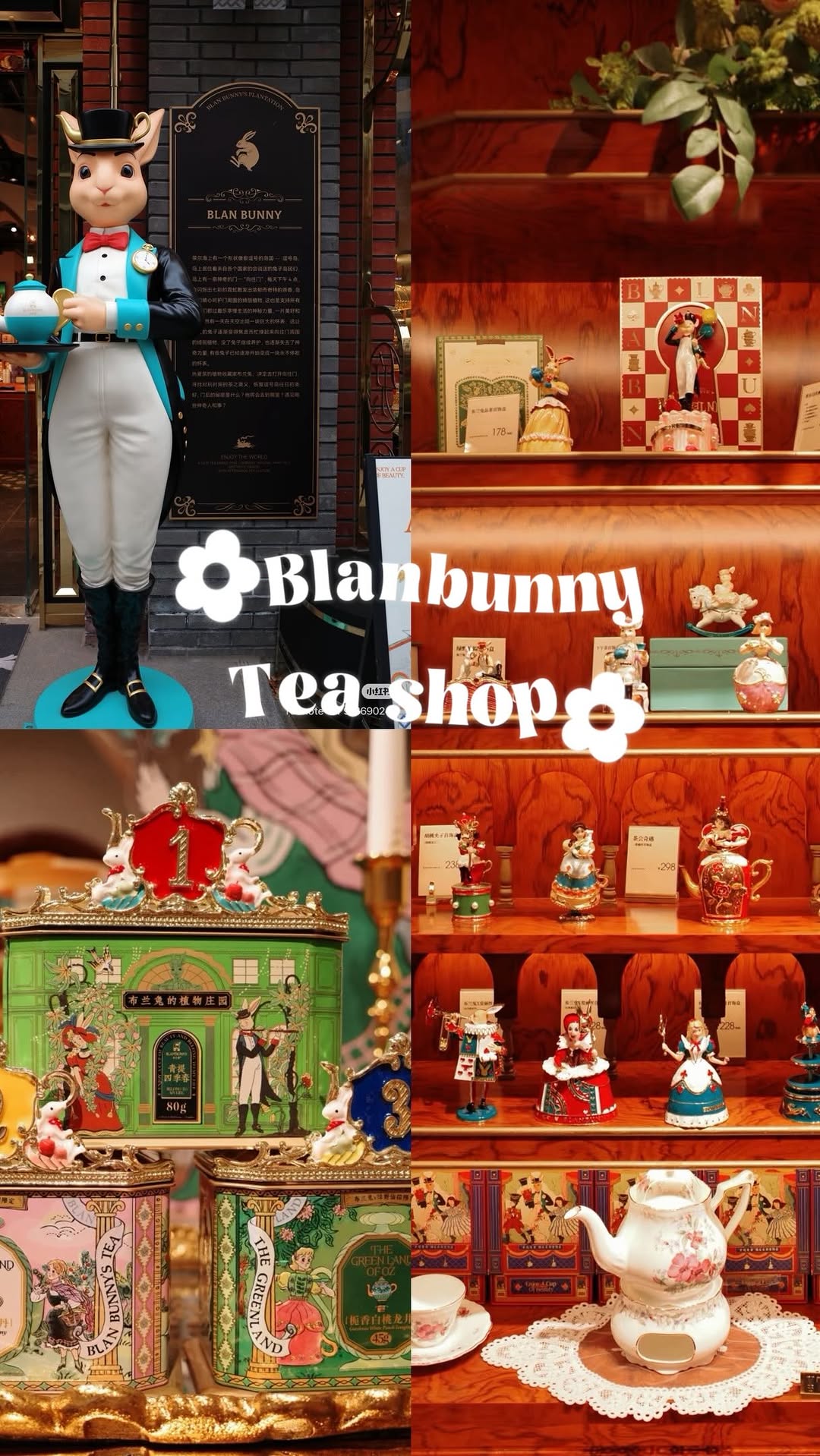 Blanbunny Tea Shops Offer Unique Souvenirs
