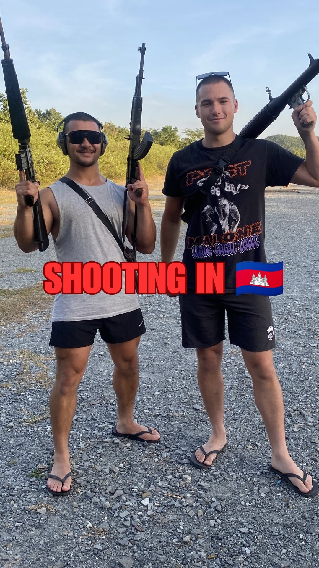 Cambodia Trip Features RPG and Grenade Launcher Shooting