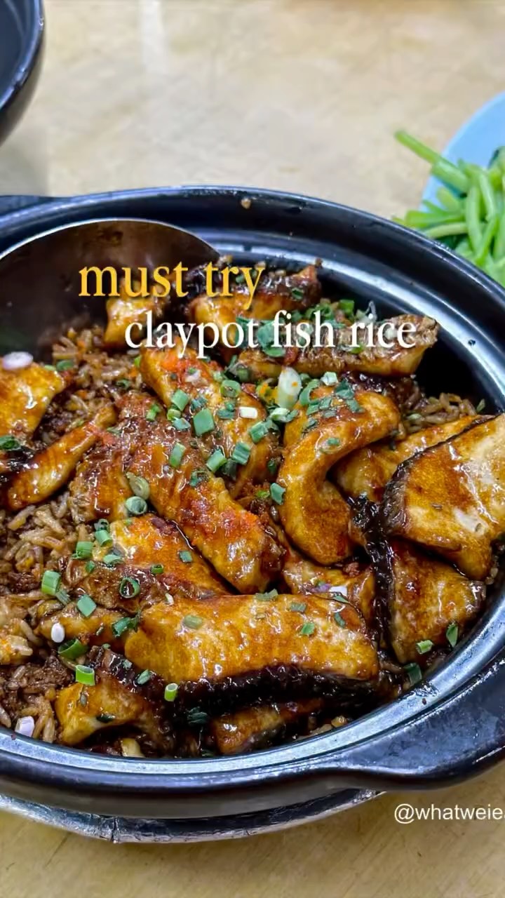 Fragrant Claypot Haruan Fish Rice At Restoran Six One