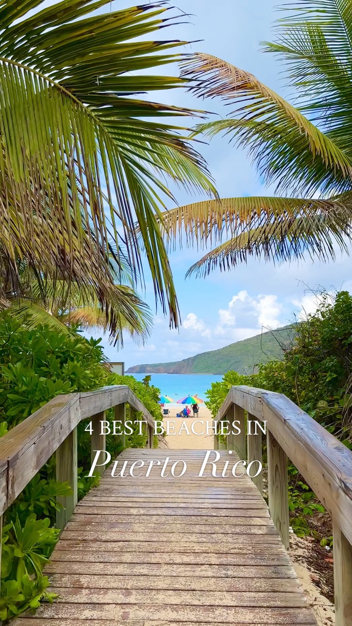 4 Beaches in Puerto Rico