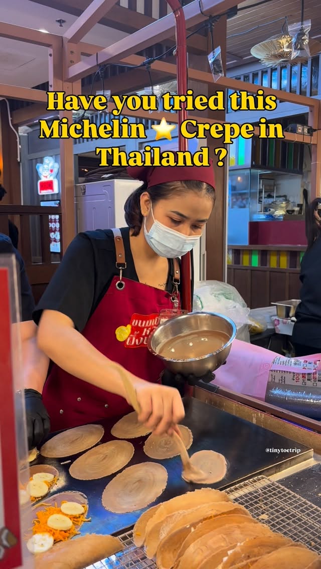 Thai Crispy Crepes and Vegetarian Food