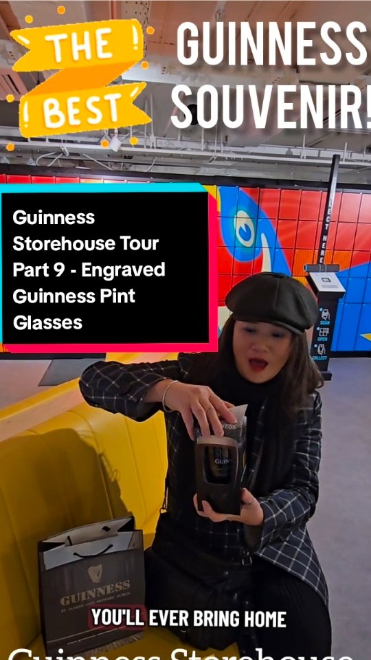 Guinness Storehouse Personalized Engraved Pint Glasses