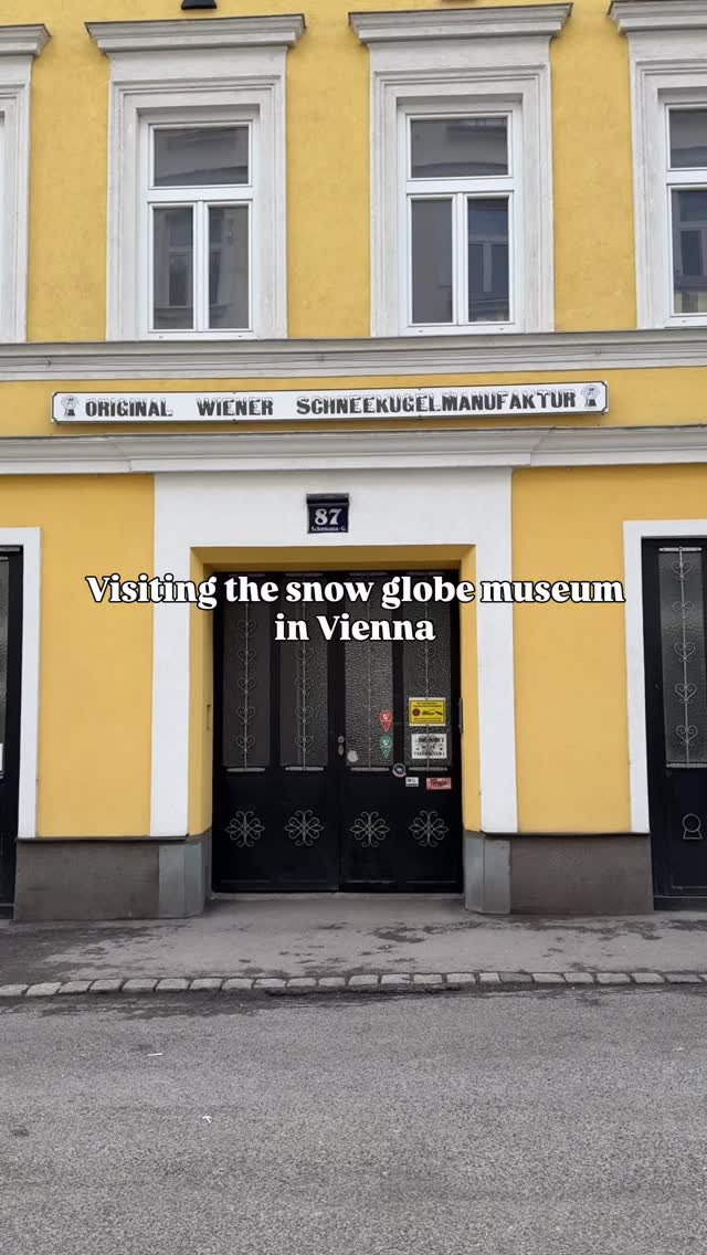 Vienna Snowglobe Factory Offers Unique Souvenir Experience