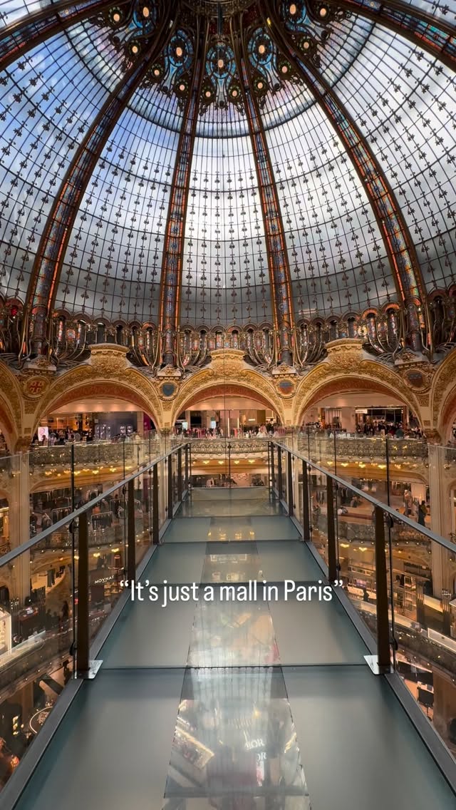 Galeries Lafayette Haussmann Department Store