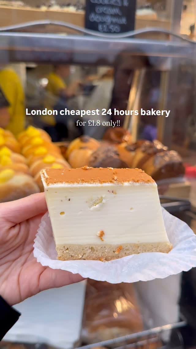 London Bakery Offers Budget-Friendly Pastries