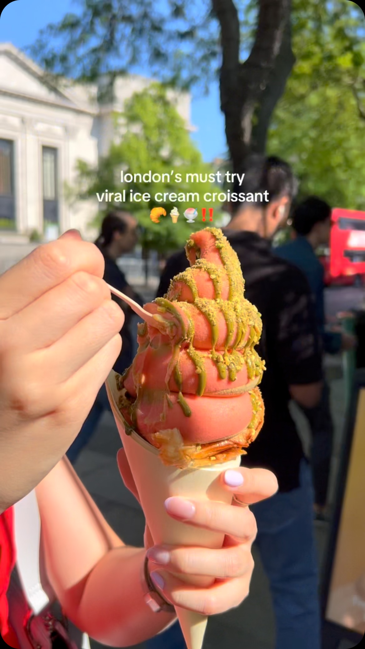 Viral Croissant Ice Cream Offers Delightful Flavors