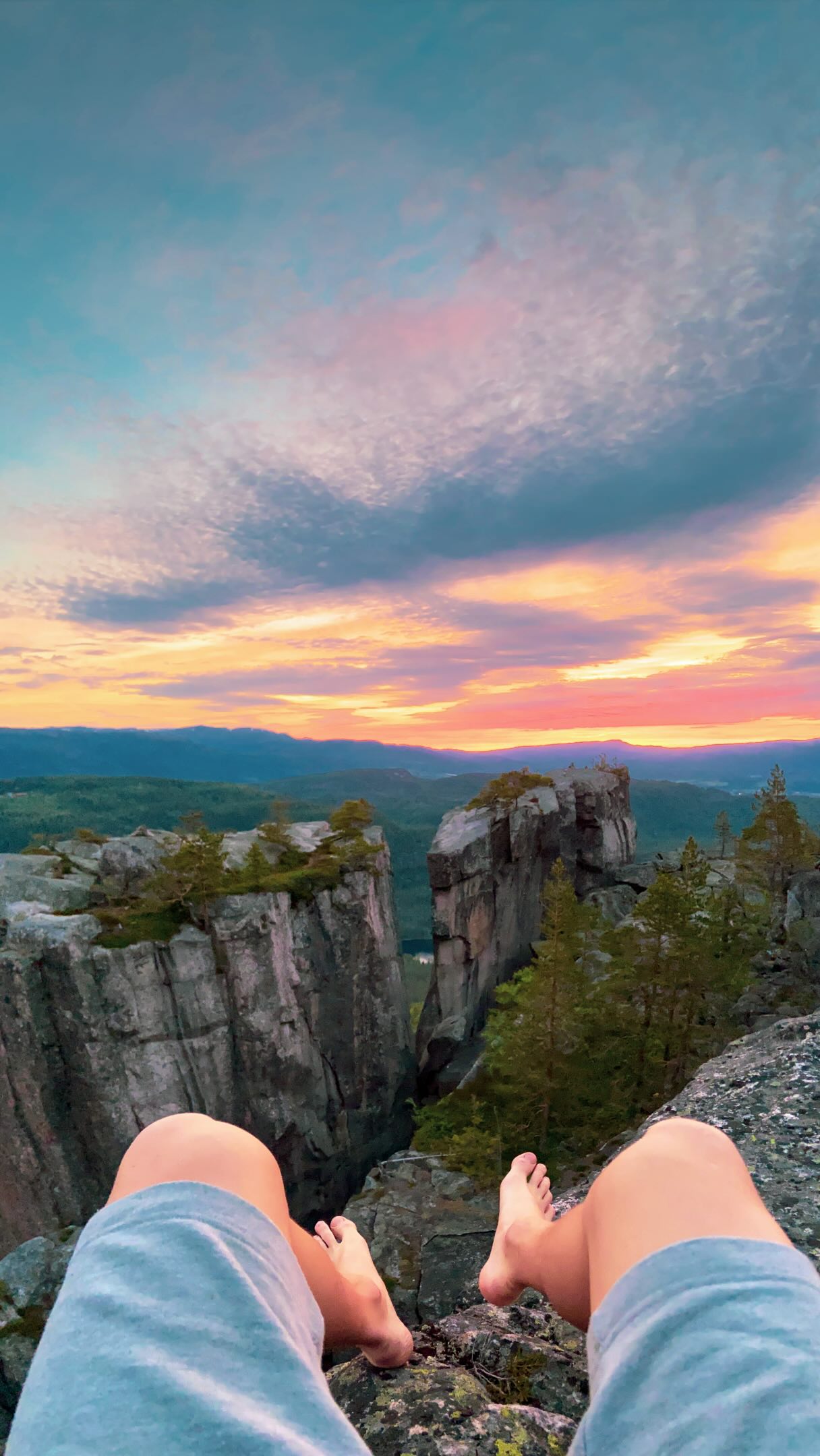 Gygrestolen: Southern Norway's Edge of the World Viewpoint