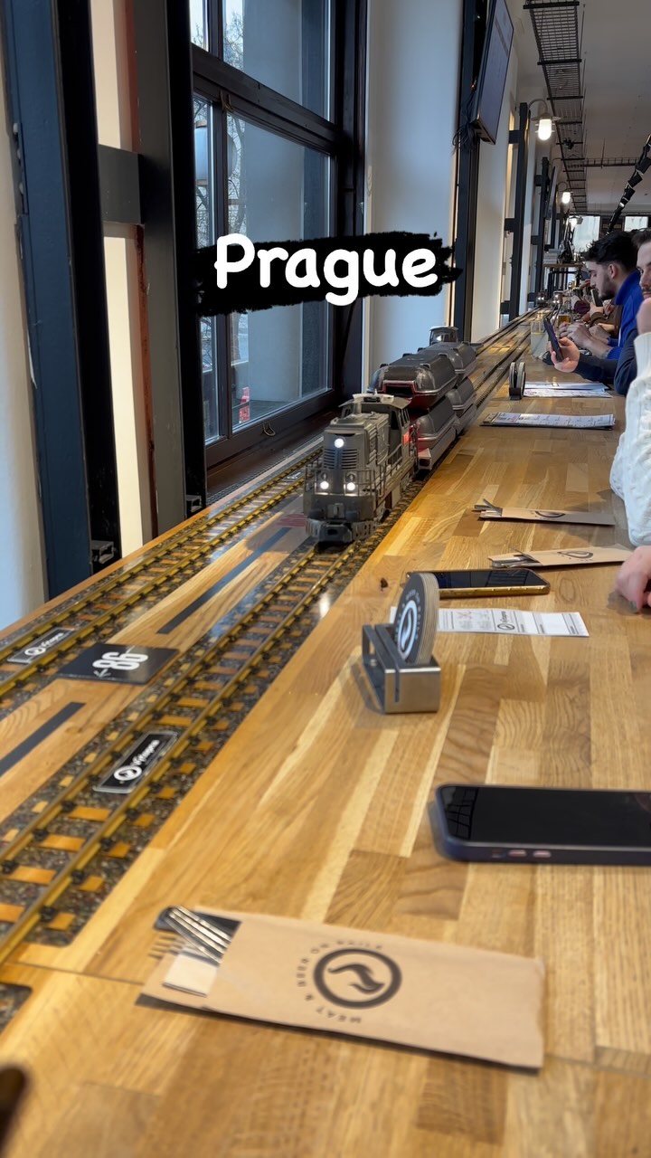Unique Railway Restaurant Serves Food Via Train