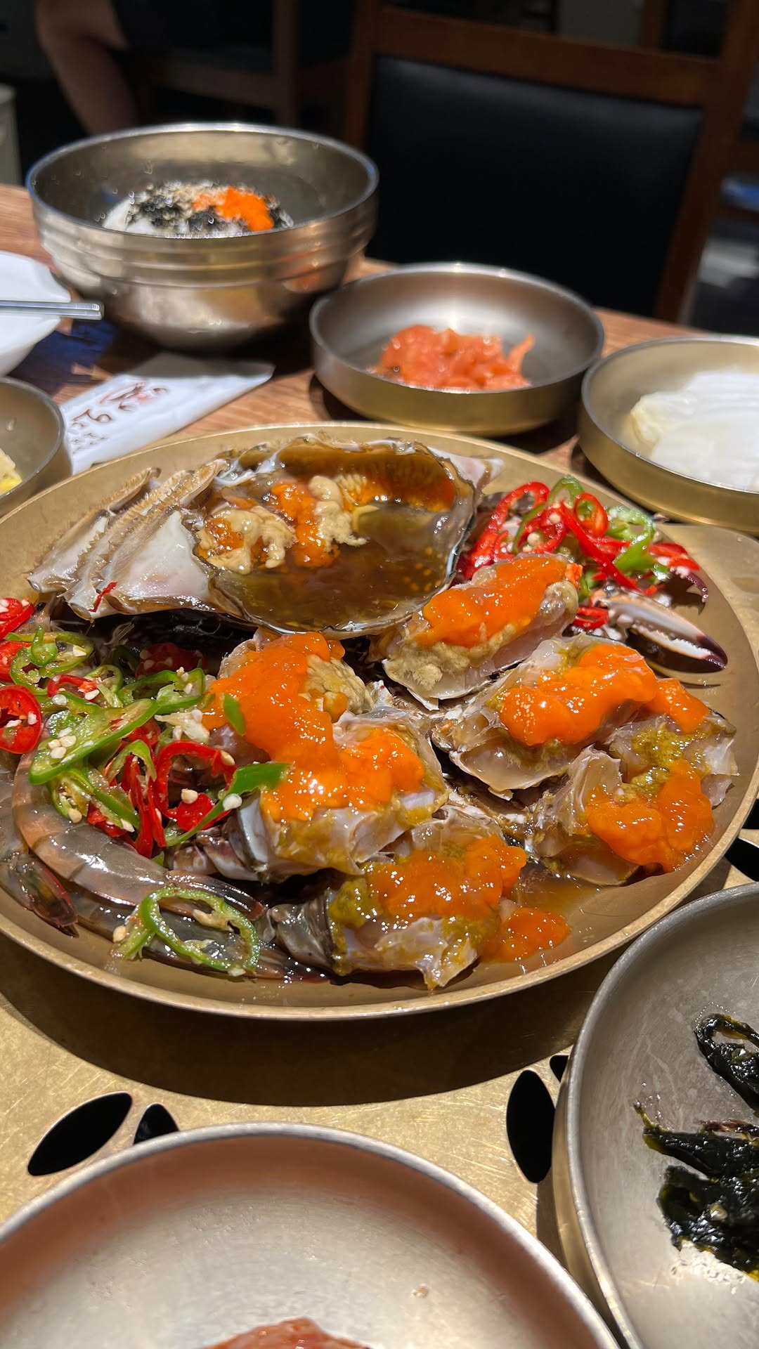 Ganjang Gejang Crab in Odarijip