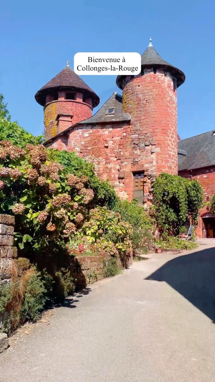 Collonges-la-Rouge: A Beautiful Red Medieval Village