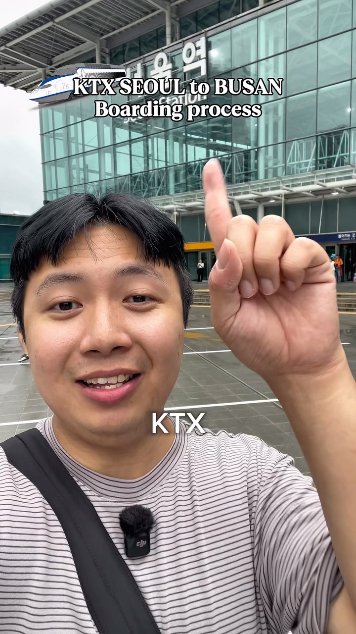 Seoul Station Boarding Process Is Simple