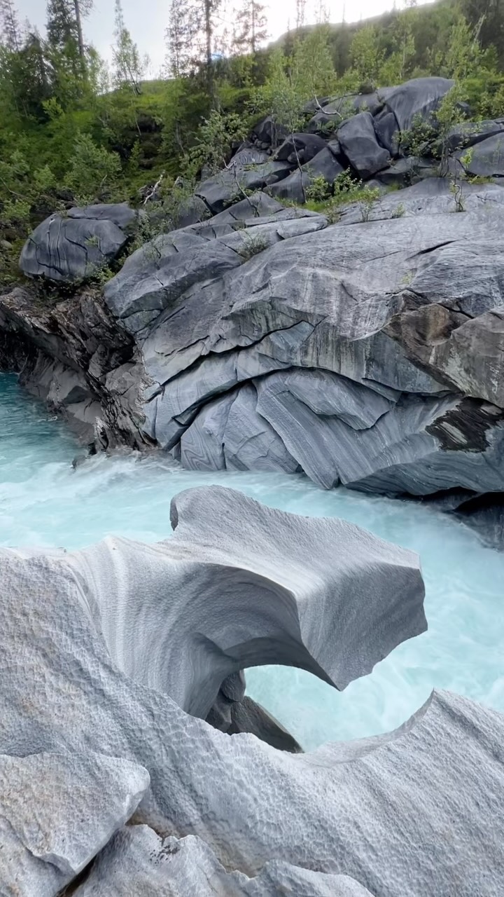Norwegian Natural Wonders: Marble Castle and Glaciers
