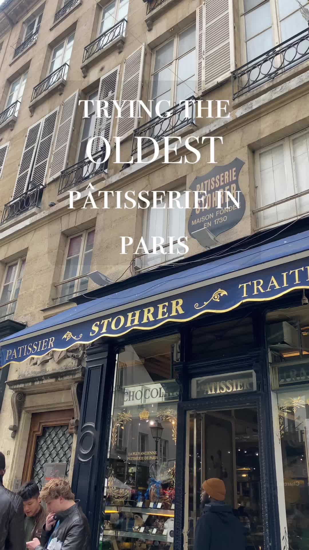 Paris's Oldest Patisserie Features Classic French Pastries
