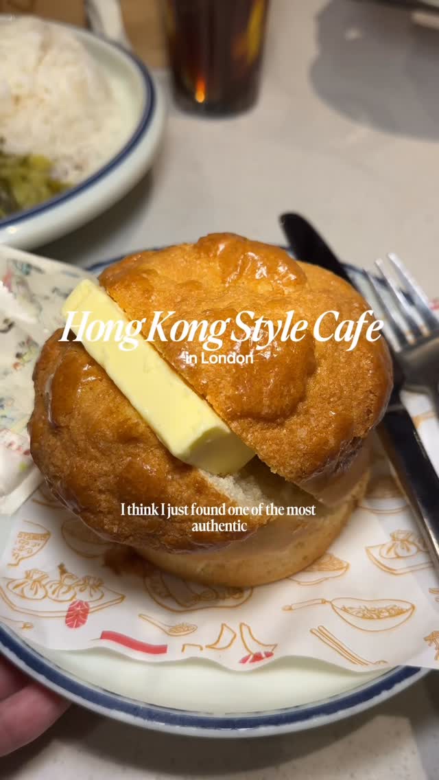 Hong Kong Cafe Delights in London's Chinatown