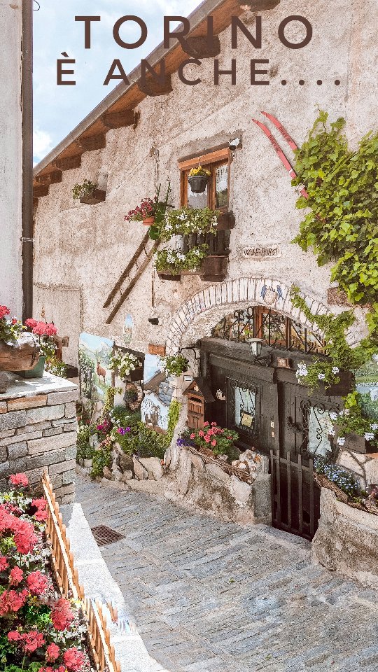 Alpine Villages, Waterfalls, and Lakes Near Turin