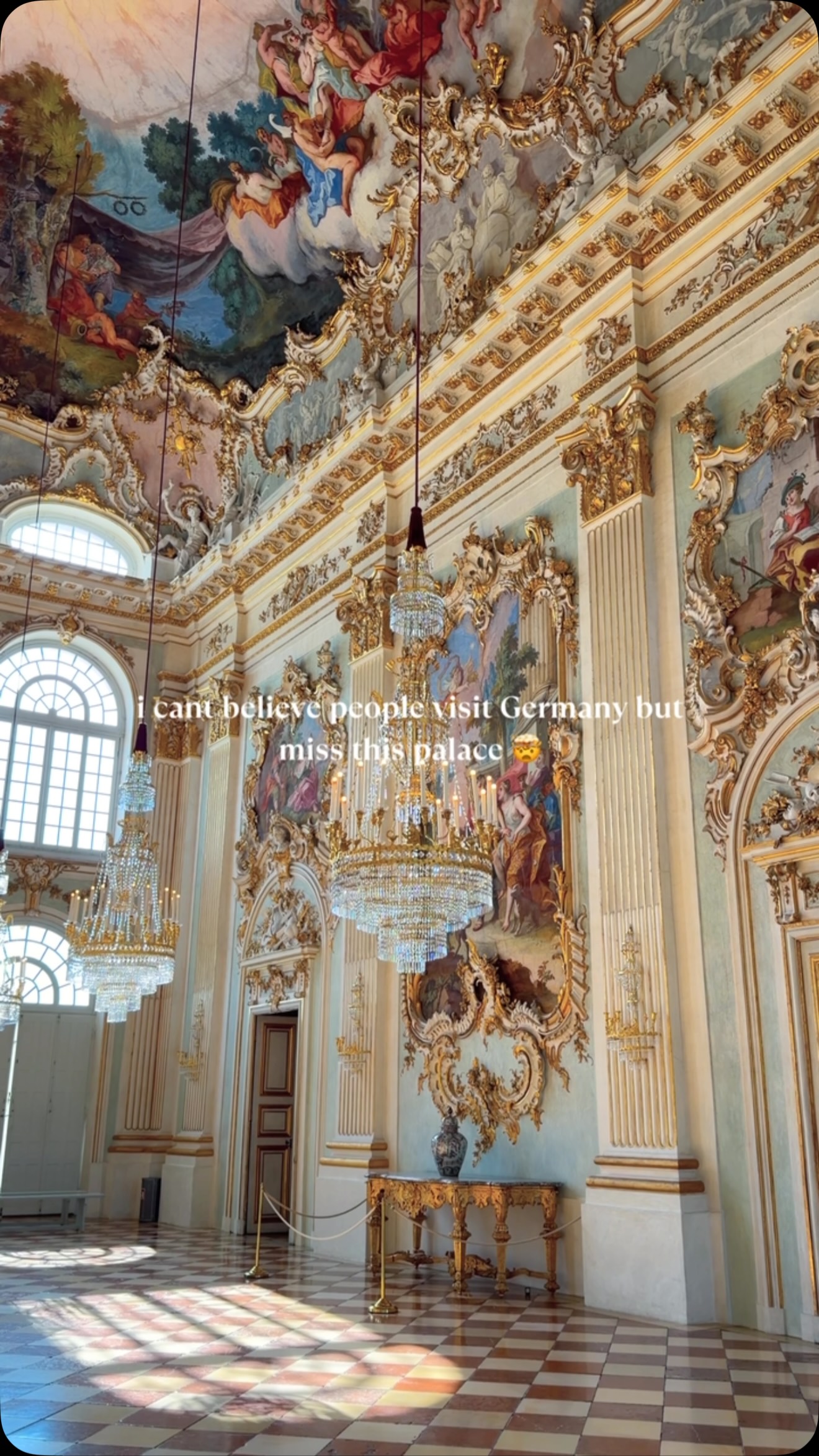 Nymphenburg Palace's Ornate Interiors